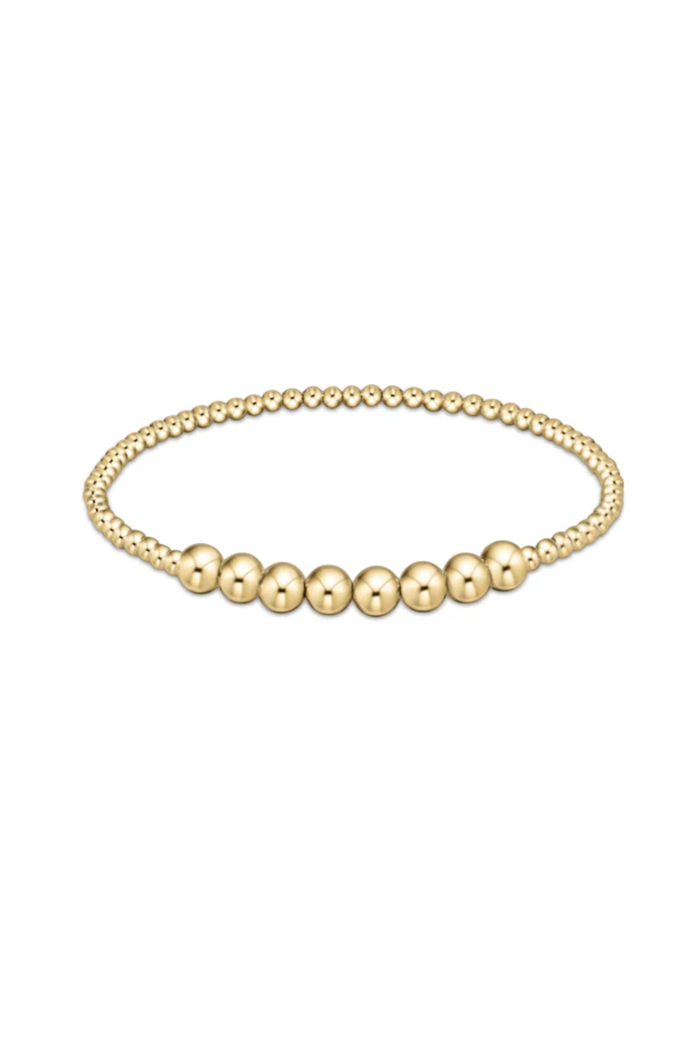 Enewton Beaded Gold Blissful Pattern 5mm Bracelet