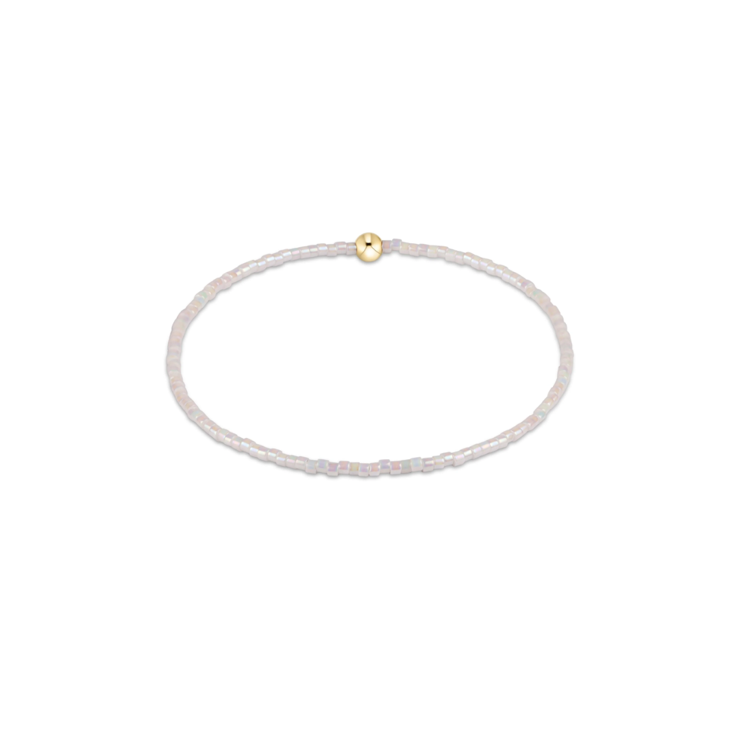 enewton hope classic bracelet - silky white