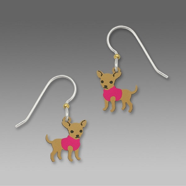 Chihuahua earrings hot sale