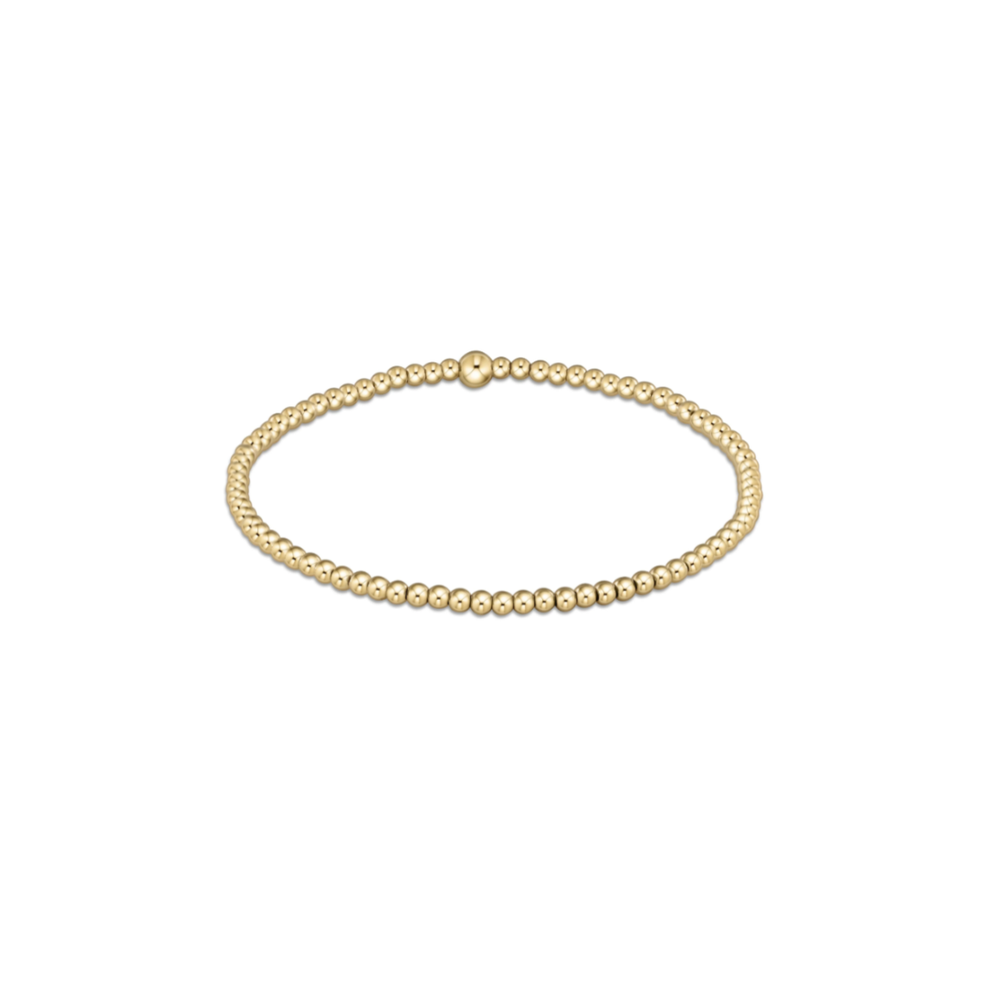 Enewton Classic Gold 2.5mm Bead Bracelet 1