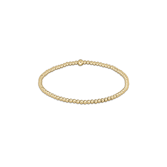 Enewton Classic Gold 2.5mm Bead Bracelet 1