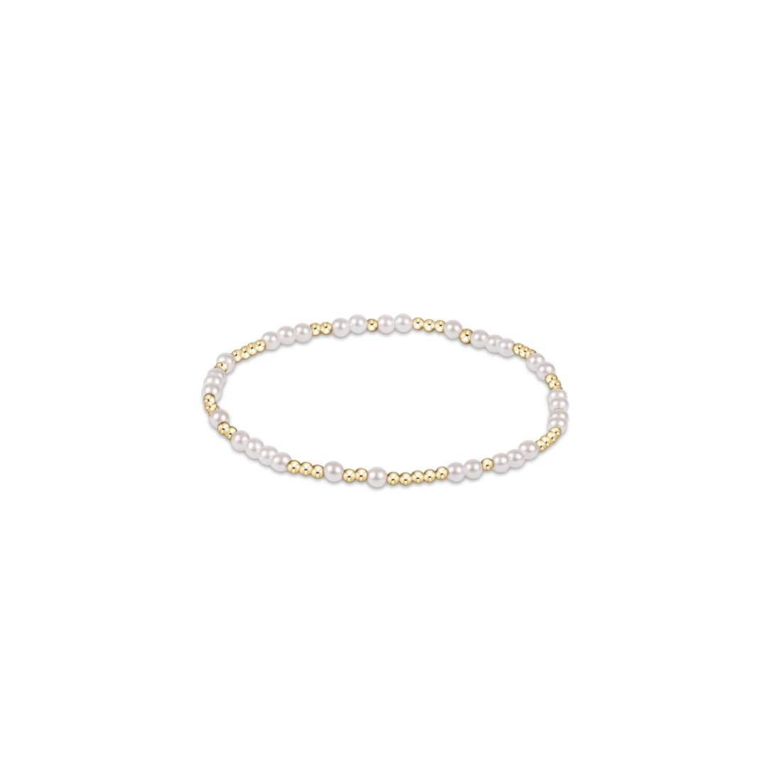 Enewton Hope Unwritten Pearl 3mm Bead Bracelet