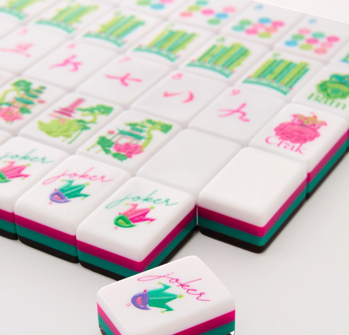Oh My Mahjong Glow Wild Tiles