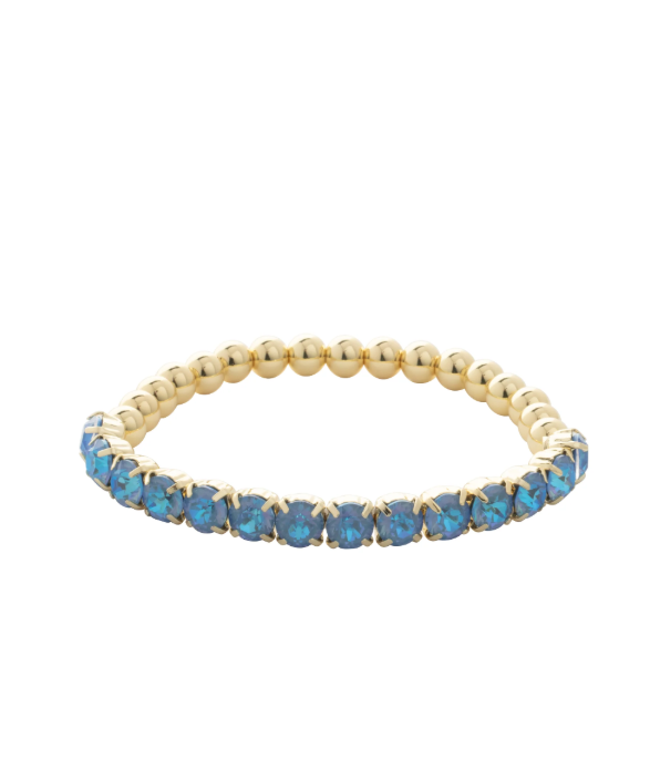 Sorrelli Ocean Delite Mini Crystal Mini Zola Stretch Bracelet
