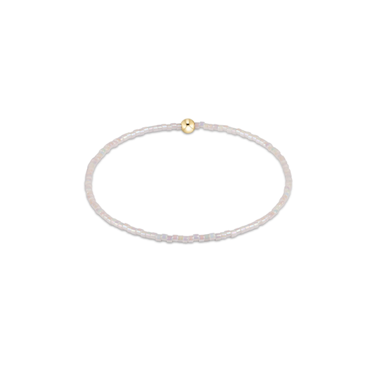 enewton hope classic bracelet - silky white