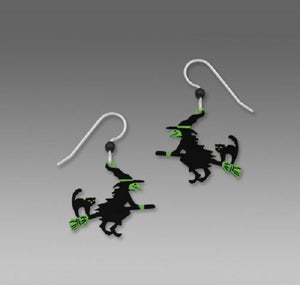 Sienna Sky Flying Witch Earrings