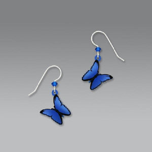 Sienna Sky blue butterfly earrings