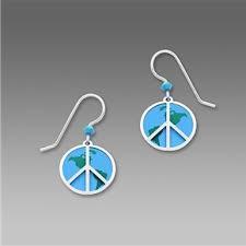 Sienna Sky world peace earrings