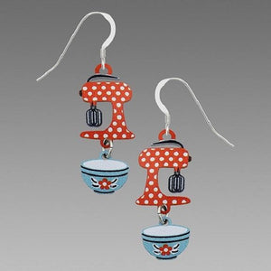 Sienna Sky Stand Mixer and Bowl Earrings