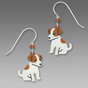 Sienna Sky Jack Russell Terrier Earrings